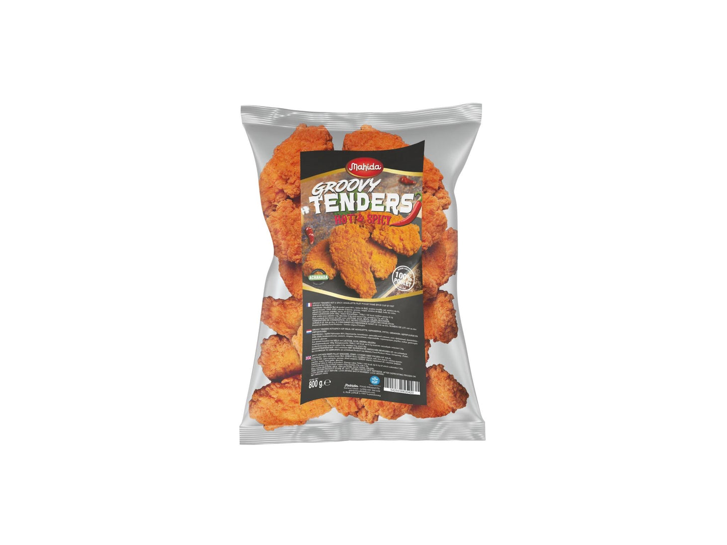 GROOVY TENDERS SPICY ARTISANAL 80% 800G