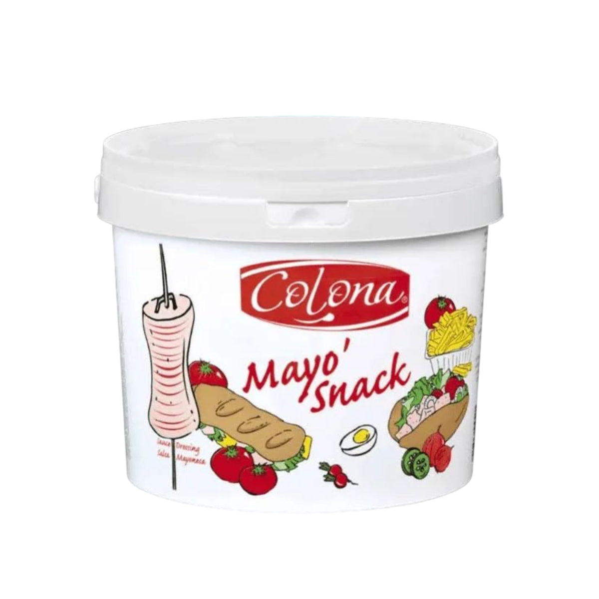 SAUCE MAYO SNACK 5L COLONA