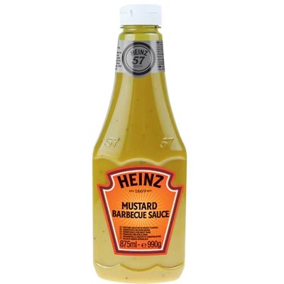 SAUCE MUSTARD BBQ HEINZ 875ML