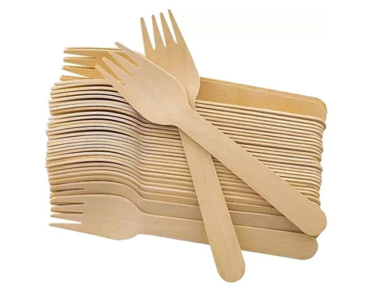 FOURCHETTE BOIS X 100PCS