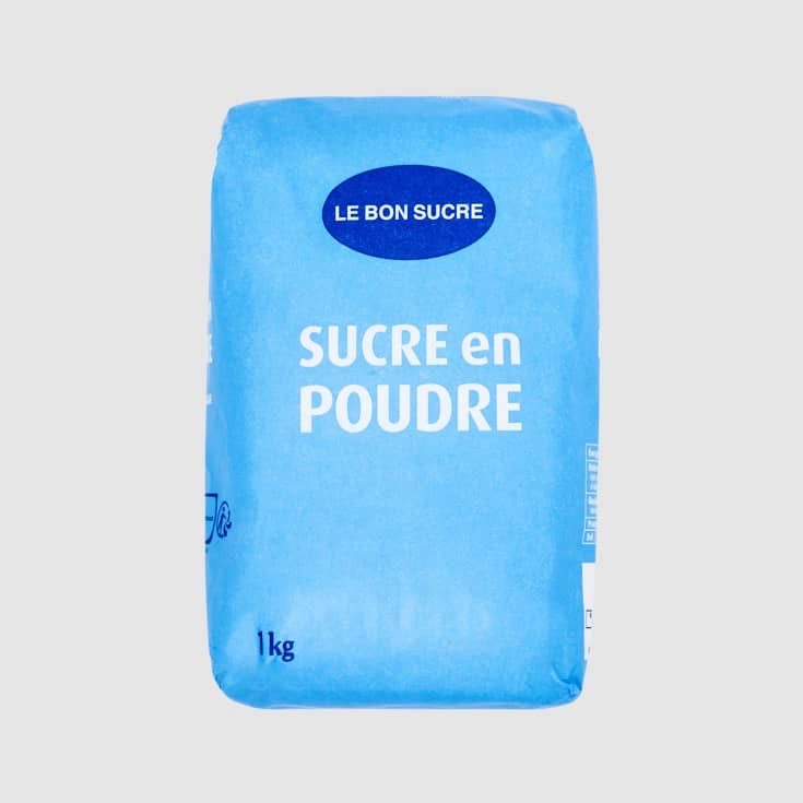 SUCRE EN POUDRE 1KG X 5