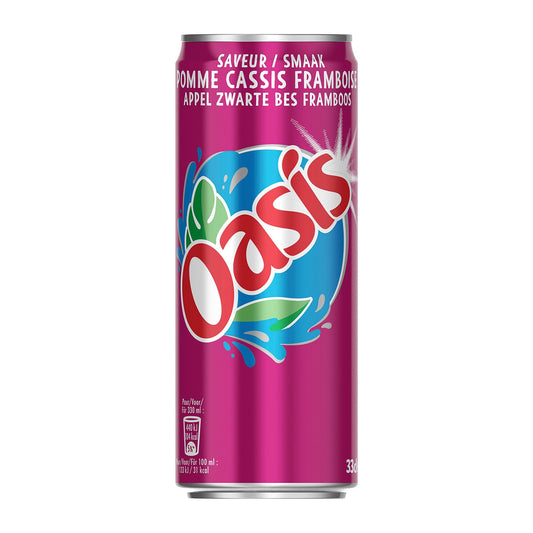 OASIS POMME CASSIS 33CL X24
