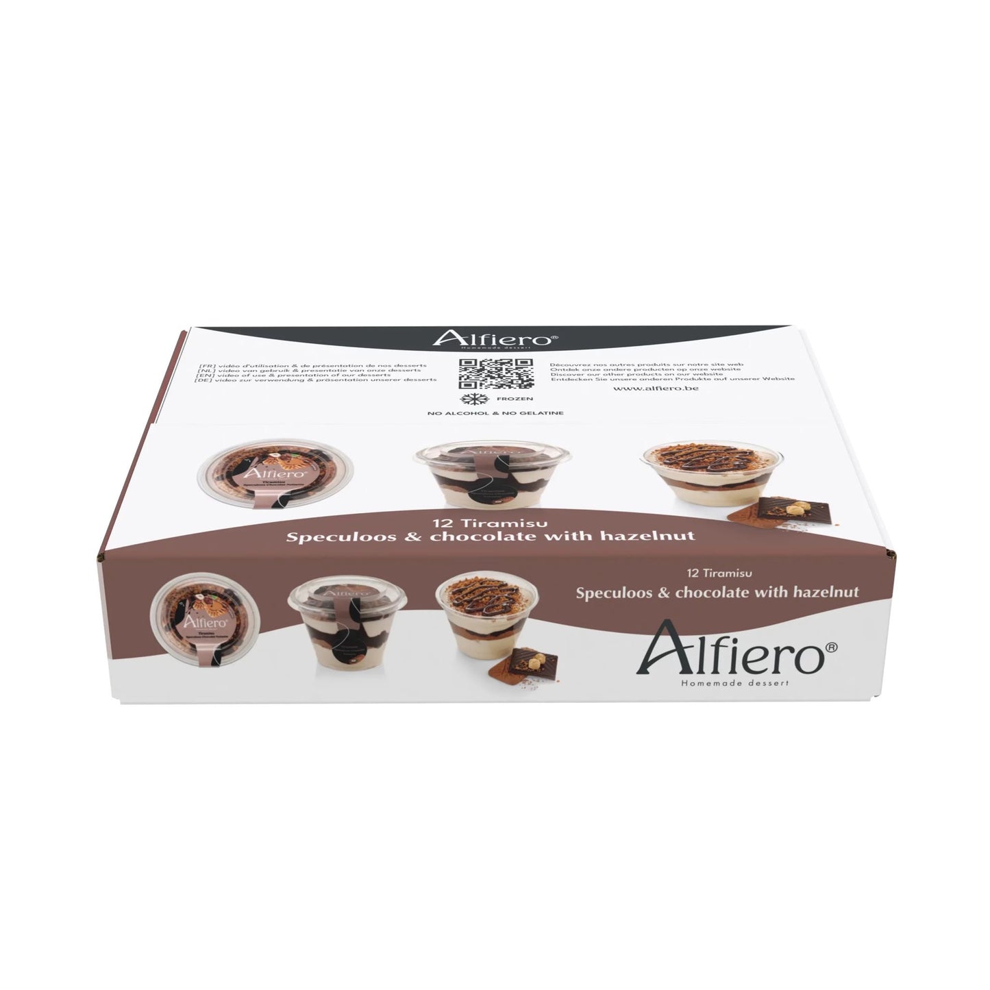 Tiramissu ALFIERO SPECULOS CHOCOLAT NOISETTE X12 PCS